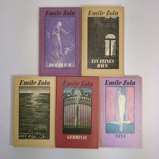 5 Bücher Emile Zola. Die