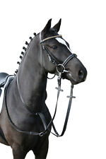 Martingal Gute Lederqualität, inkl. Gummistopper WB und Pony Neu