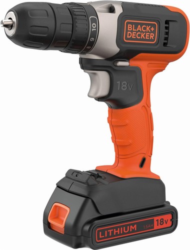 Black decker 18v akku - black,