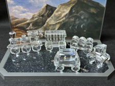 Swarovski Lokomotive Zug mit 4