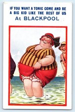 AK BLACKPOOL HUMOR COMIC