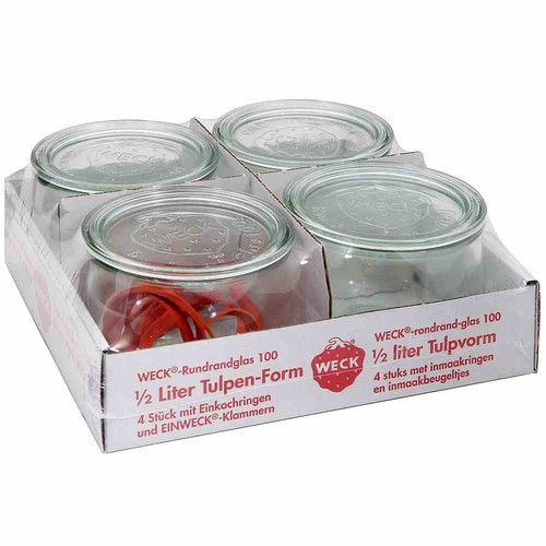 Weck 4t7 tulpen glas - weck, tulpen-glas