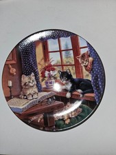 Katzen-Porzellan-Sammelteller