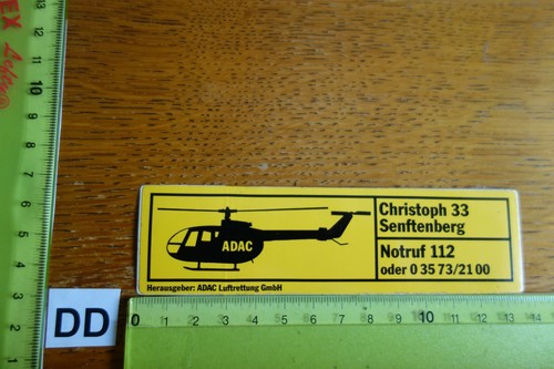 Alter aufkleber luftrettung - alter,