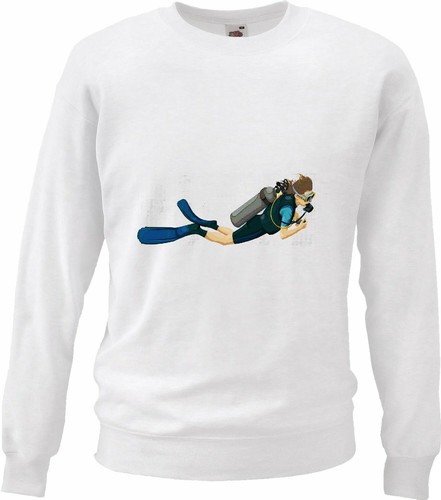 Sweatshirt taucher mit - sweatshirt,