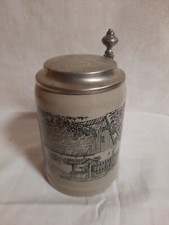  Keramik Steingut Bierkrug