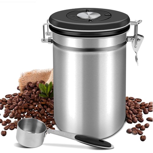 Kaffeedose edelstahl luftdicht - edelstahl,