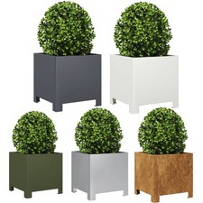 1/2er Set Garten Pflanzkübel