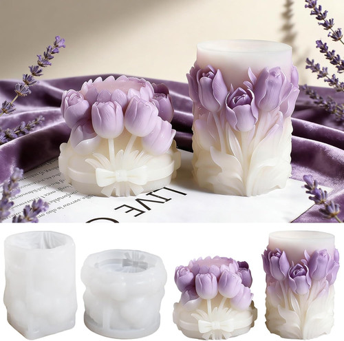 Stück tulpenform tulpen - stück, 3d