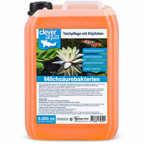 000ml milchsäurebakterien - 6.000ml,