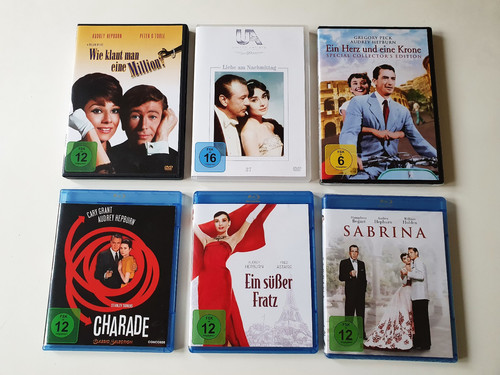 Audrey hepburn dvd blu ray - audrey,