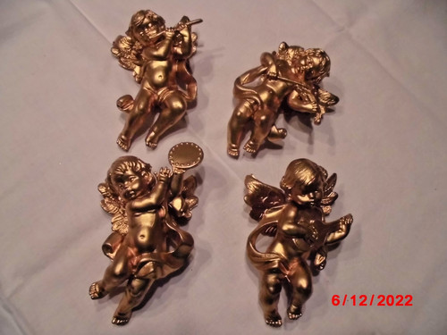 Goldene engel musikengel - , engel,