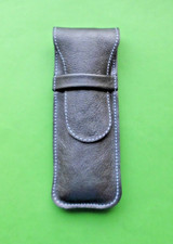 Stifte etui aus leder x - leder,