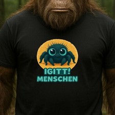 Funshirt Spinne mit Ekelblick