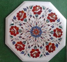 12 " Marmor Seite Ecke Table