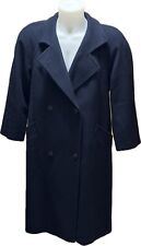 Petite Mademoiselle Damenmantel Größe 20 Blau – Kaschmir/Edelhaar