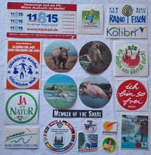 Aufkleber-Sammlung
