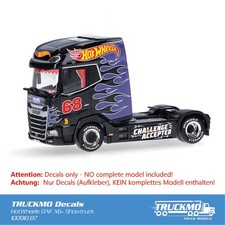 TRUCKMO Decals HotWheels DAF