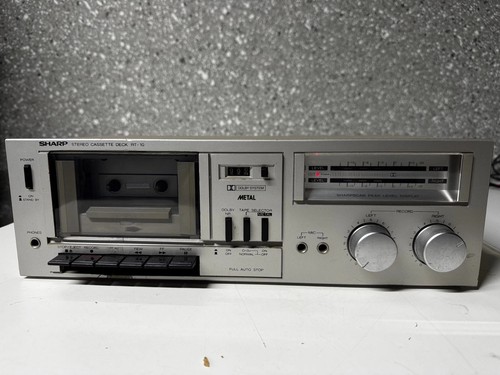 Sharp cassette tape deck - sharp,
