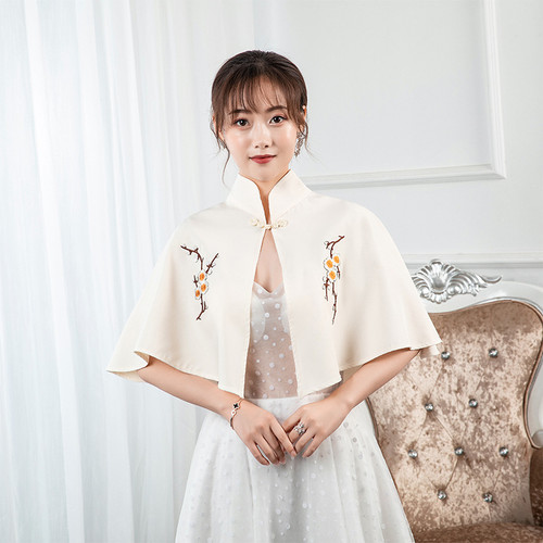 Damen umhang cape bolerojacke - umhang,