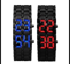 ◄ LED Digital Metall Uhr