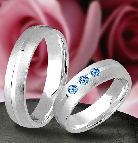 Silber trauringe - 2,