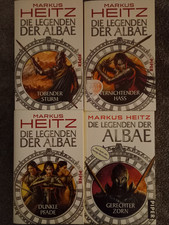 4 Bücher Die Legenden der Albae Heitz +  5 Bücher Die Eingeschworen Wikingersaga
