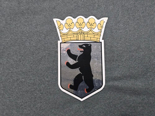 Berlin wappen aufkleber - berlin,