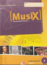 MusiX * Das Kursbuch Musik 3  * Detterbeck / Schmidt Oberländer Ungenutzt * 2021