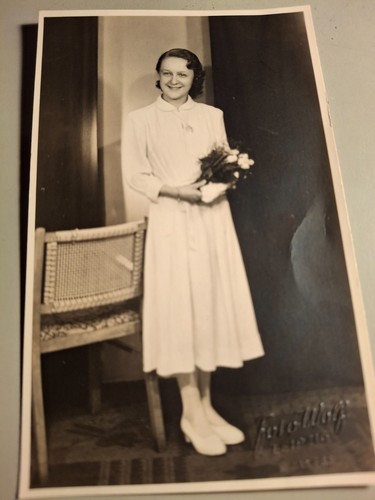 Altes foto vintage - foto, junges
