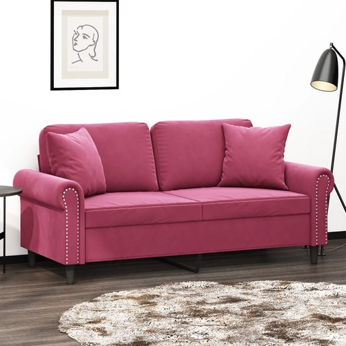 Sitzer sofa mit kissen - sofa,