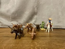 playmobil 3749 Longhorn Vieh
