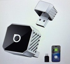 OTTOCAST Mini Pot 2025 Upgraded, CarPlay & Android Auto Wireless Adapter TOP