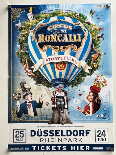 Circus roncalli plakat - circus,