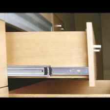 Vollauszug 1 Paar Teleskopschiene 40kg Schubladenschiene Führungsschiene