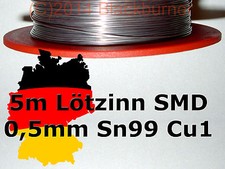 5m Lötzinn SMD Lötdraht Lot