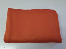 2 Meter Jersey Stoff Stoffrest 230g/qm orange 92%Viscose/8%Elasthan 1,45m breit