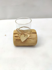 Windlicht Herz-Deko aus