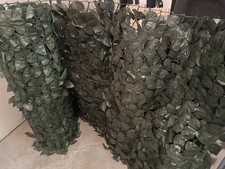 Zaunsichtschutz 3x1m Sichtschutz Balkon Windschutz Efeu Blatt Blätter Optik Zaun
