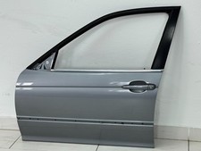 Tür Vorne Links BMW E46 Limousine Touring Fahrertür Türgriff Silbergrau Metallic