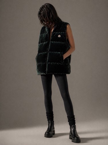 Original moncler weste samt - original,
