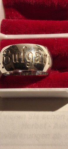 925 silberring von bulgari - 925,