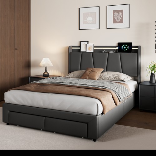 Polsterbett 160x200cm mitled - polsterbett, 160x200cm,mitled
