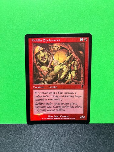 Foil goblin spelunkers - goblin,