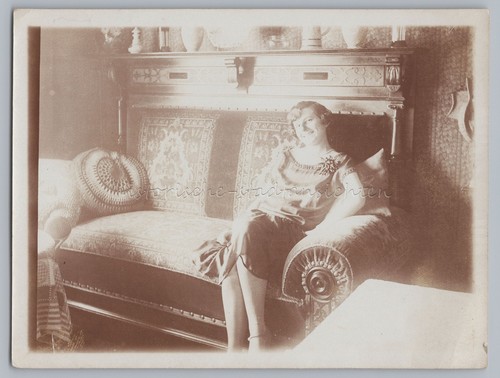Junge frau portrait wohnung - junge,