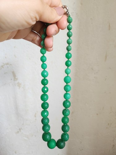 Halbedelstein kette achat - kette,