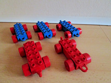 5 Lego Duplo Wagen - Anhänger