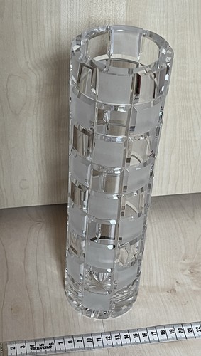Massive kristallglas vase - vase, 31