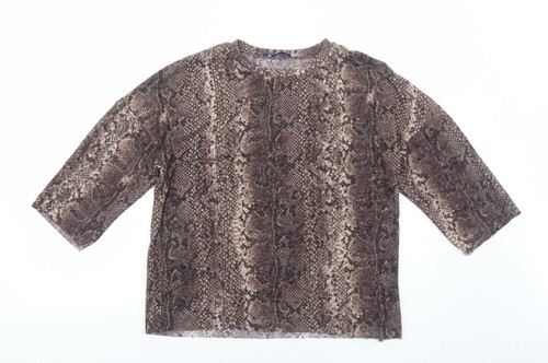 Zara damen braun animal - zara,