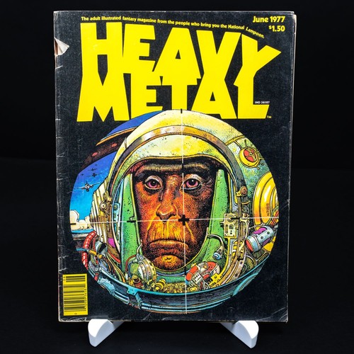 Heavy metal vintage comic - -,